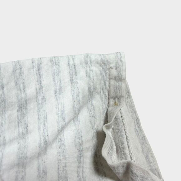 Vtg 1992 Denver Broncos Youth T-Shirt Single Stitch Heather Gray Striped 90s NFL - Picture 10 of 12